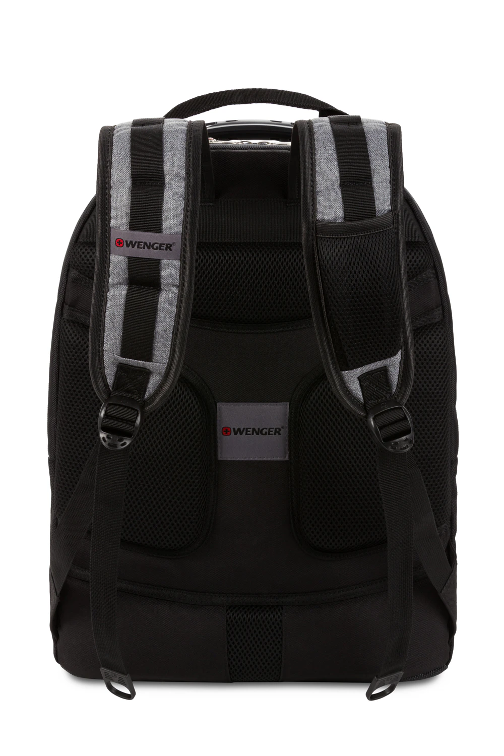 Wenger Ibex 17 inch Laptop Backpack Grey Heather/Black