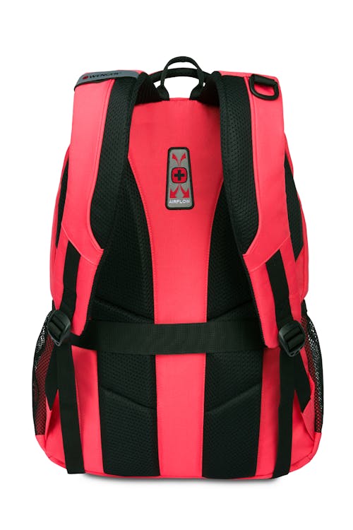 Wenger Sprint Laptop Backpack Padded, airflow back panel with mesh fabric provides superior ventilation and support