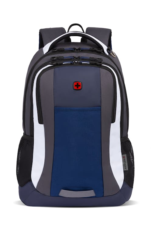 Wenger Sprint Laptop Backpack - In Blue and Gray