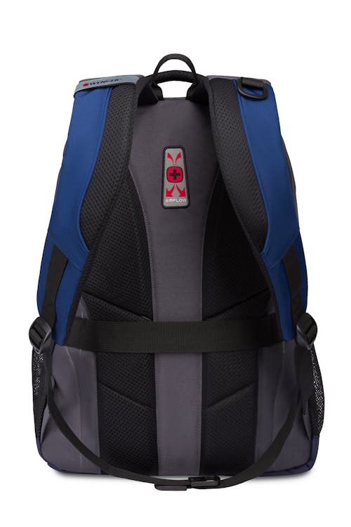 Wenger Sprint Laptop Backpack Padded, airflow back panel with mesh fabric provides superior ventilation and support