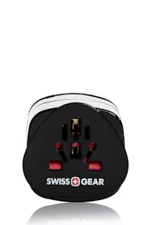 Swissgear Grounded Adaptor Plug NA/SA - Black