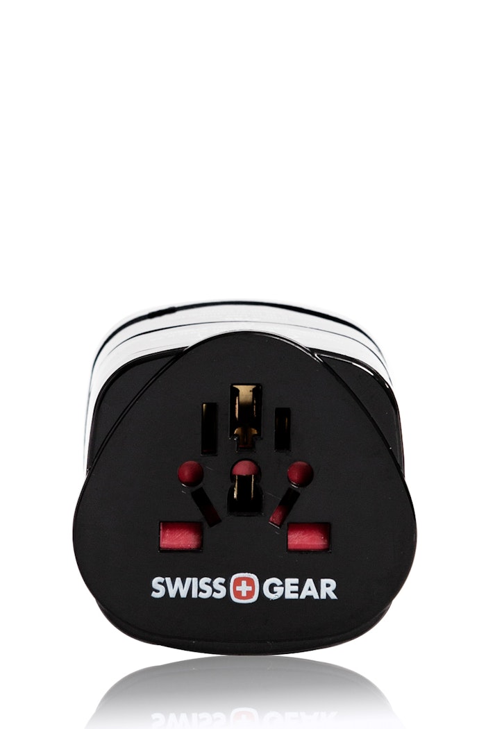Swissgear Converter / Adaptor Plug Kit w/ Pouch Black