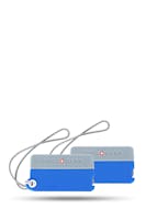 Swissgear Luggage Tag Twin Pack - Blue/Gray